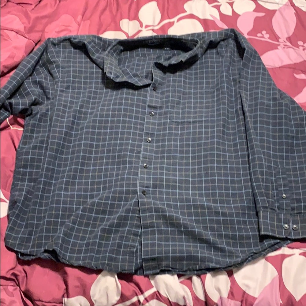Blue Button up shirt